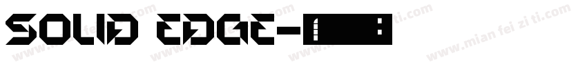 solid edge字体转换